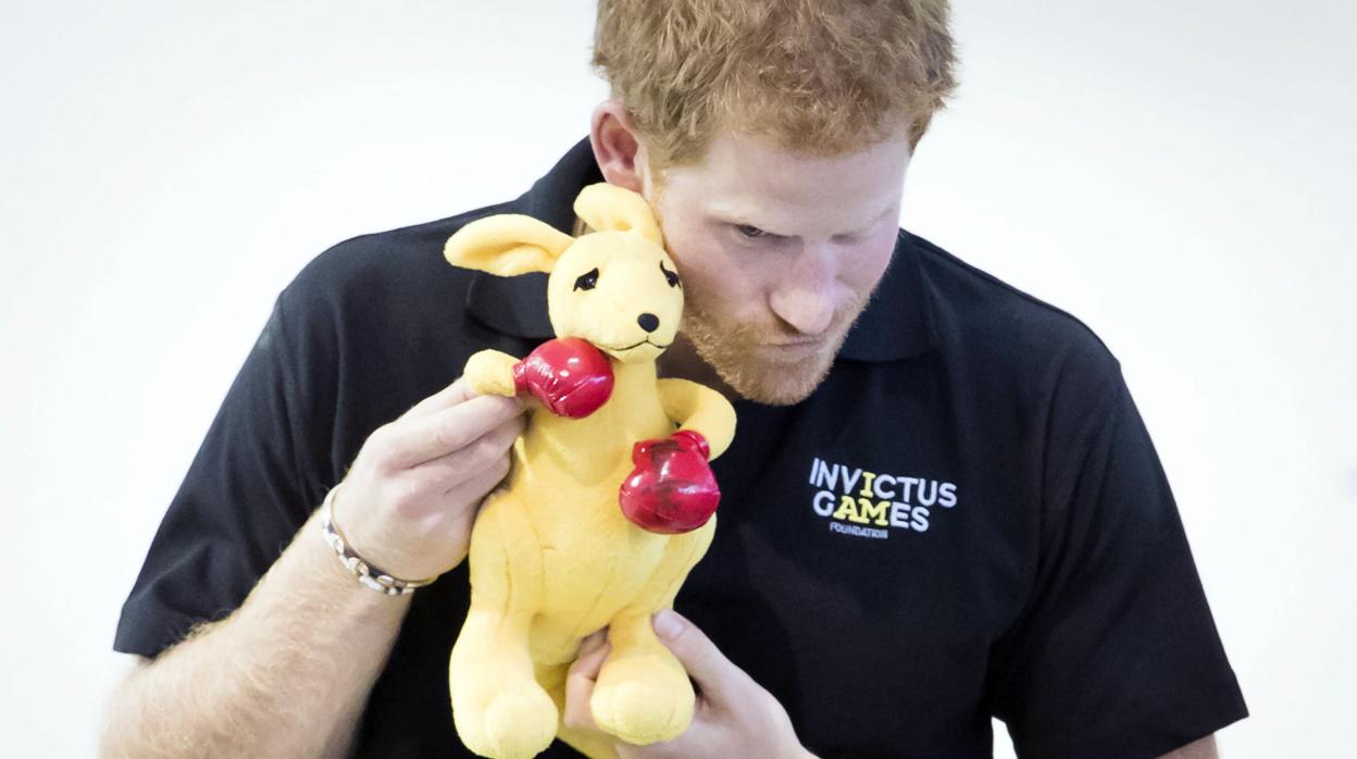 El Príncipe Harry, durante los Juegos Invictus de 2017