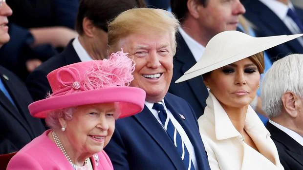 Donald Trump, del «azote» de los Sussex a la buena sintonía con la Reina Isabel II