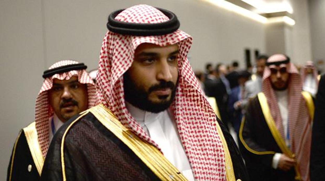 El Príncipe heredero y hombre fuerte de Arabia Saudí, Mohamed bin Salman