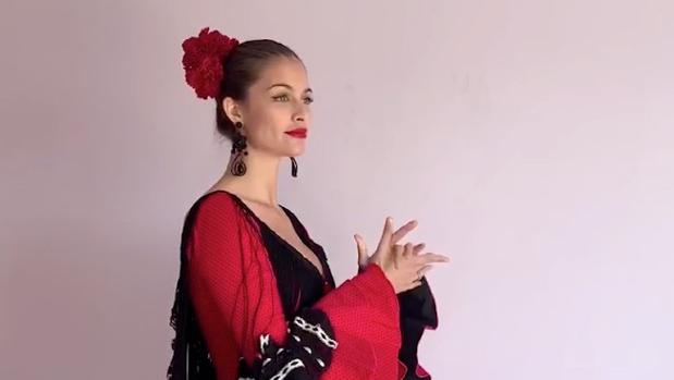 Las famosas se visten de flamenca y bailan para celebrar La Feria en casa