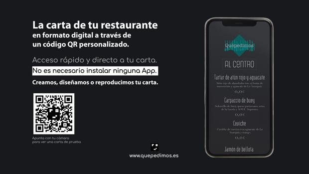 Nace quepedimos.es para digitalizar las cartas de la hostelería