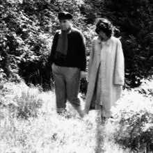 Mitterrand y Anne Pingeot