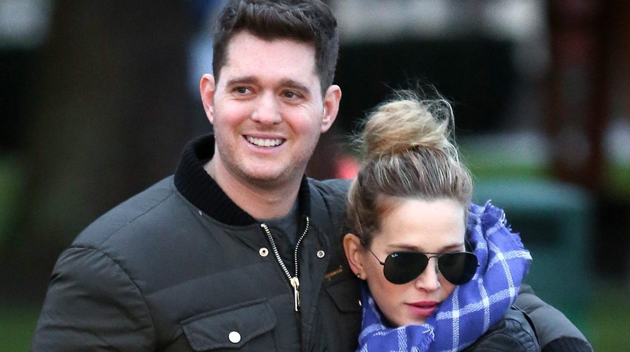 Michael Buble y su mujer, Luisana