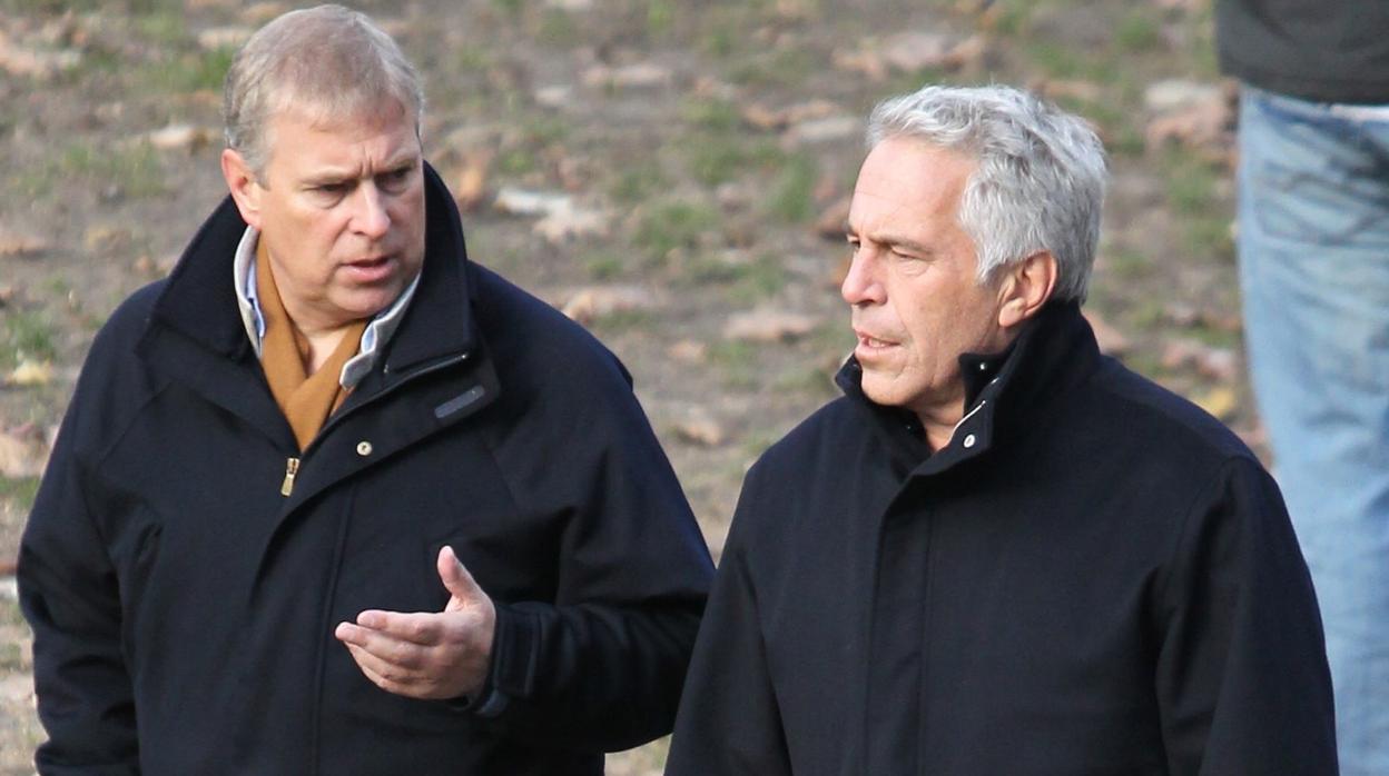 El Príncipe Andrés con Jeffrey Epstein en Nueva York