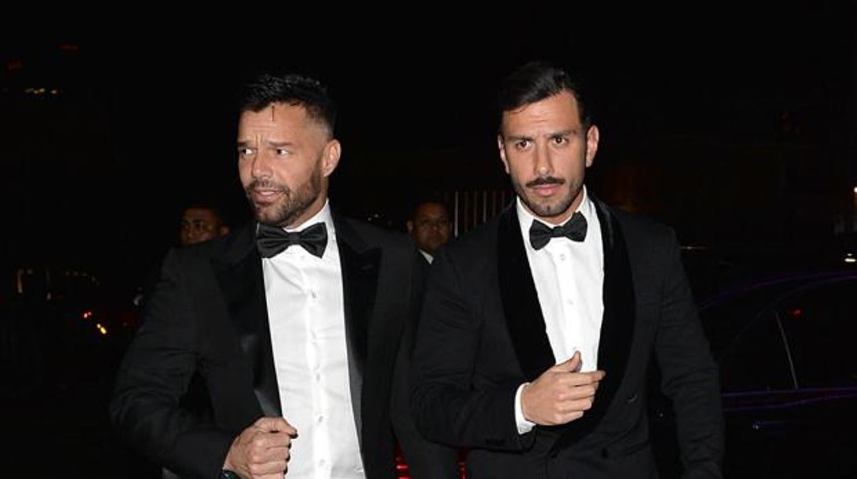 Ricky Martin y Jwan Yosef