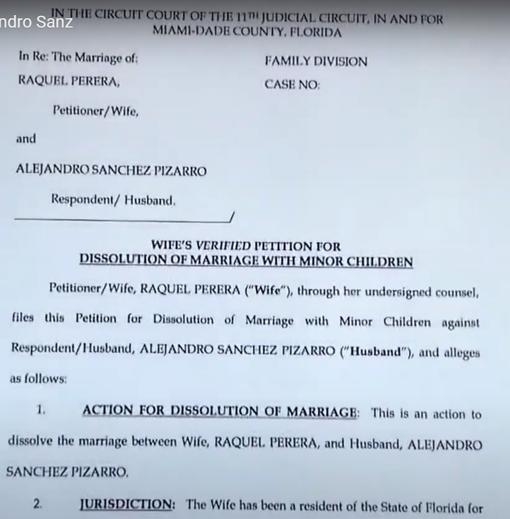 Extracto de la demanda presentada por Perera, a la que ha tenido acceso este periódico