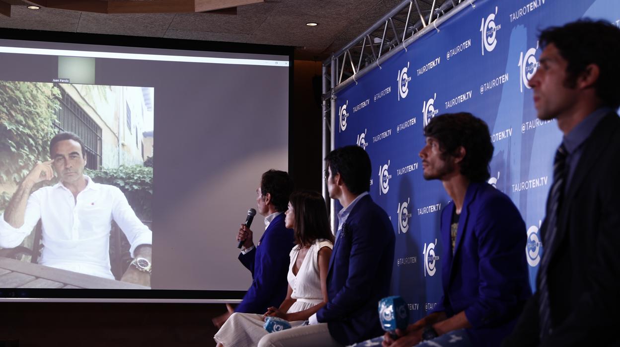 Videoconferencia con Enrique Ponce