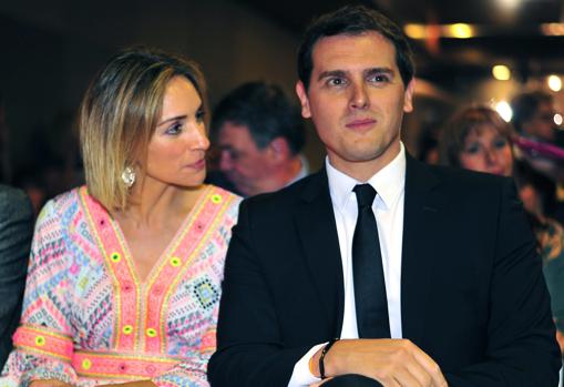 Beatriz Tajuelo y Albert Rivera