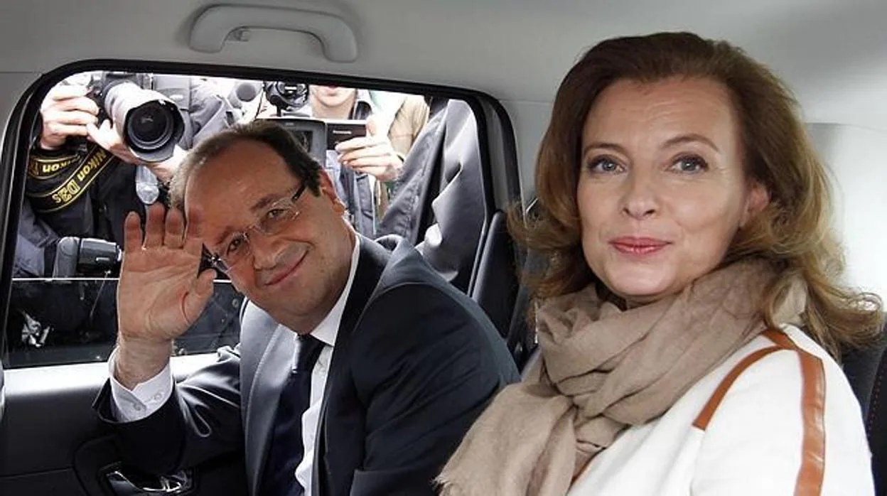 Valérie Trierweiler y François Hollande