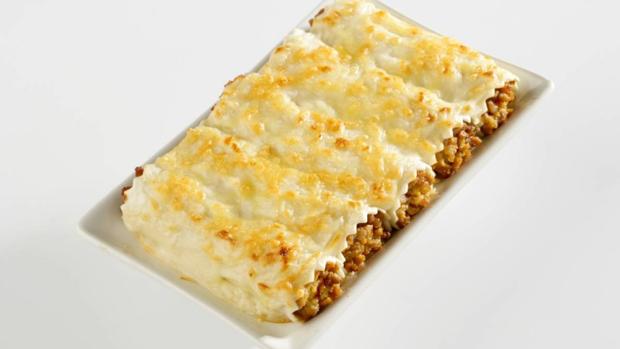 Receta de canelones de carne gratinados