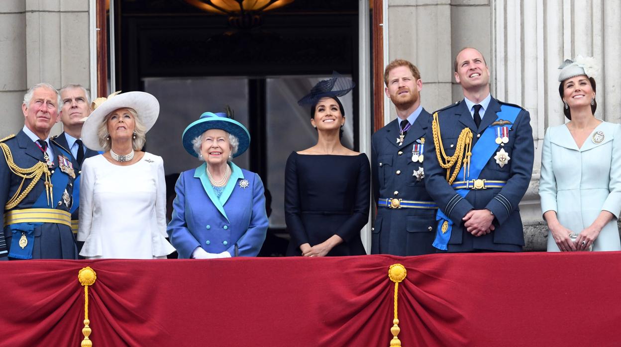 La Familia Real británica