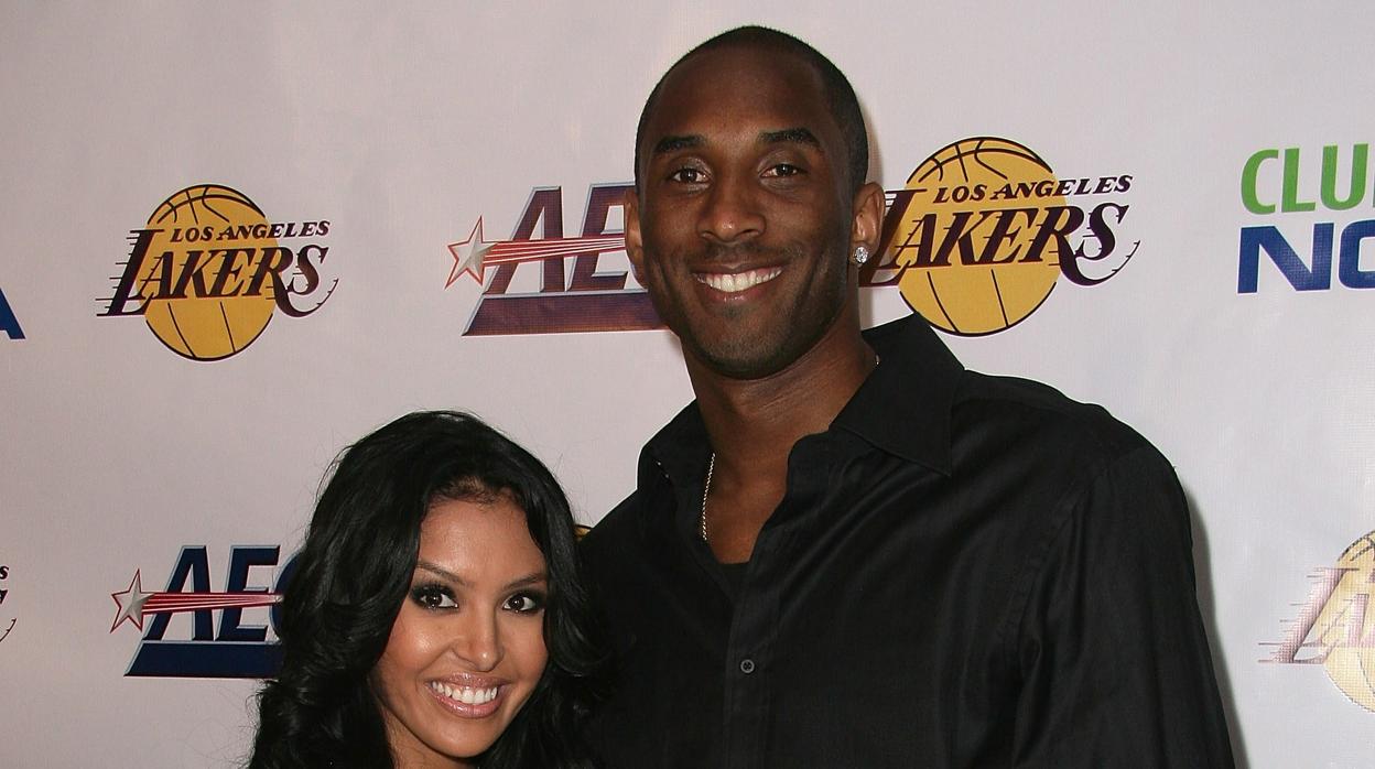 Kobe Bryant y sy mujer Vanessa