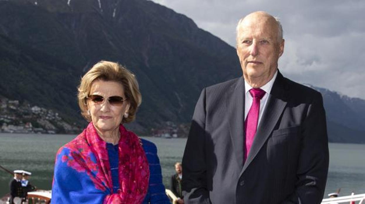 Harald y Sonia de Noruega