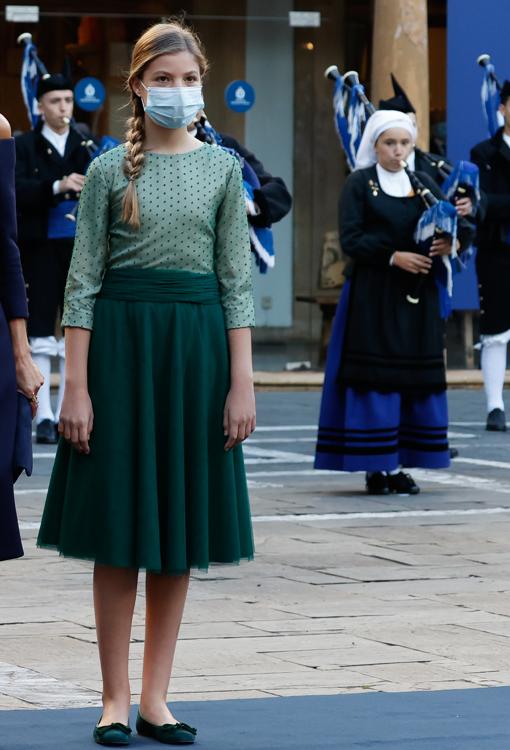 El vestido de la Infanta Sofía en los Premios Princesa de Asturias