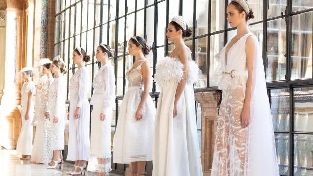 Novias e invitadas de vanguardia, tradición y artesanía «made in Andalucía»