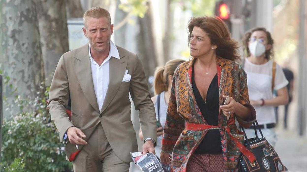 Lapo Elkann y Joana Lemos en Madrid,