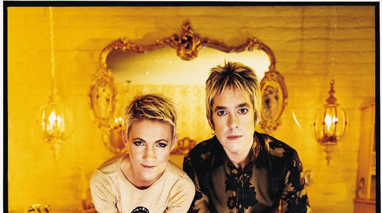 Per Gessle y Marie Fredriksson, de Roxette