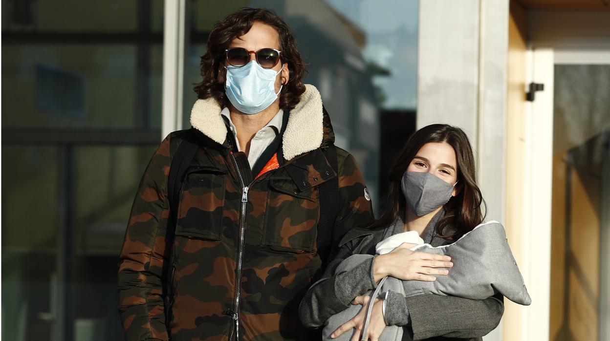 López y Gago, este miércoles saliendo del Hospital Quirón de Pozuelo de Alarcón