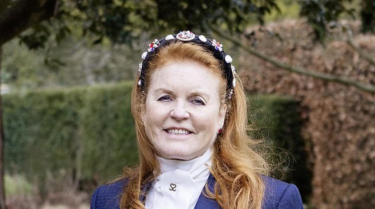 Sarah Ferguson, en una imagen promocional de la editorial