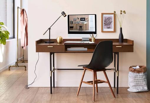 ▷ MESA ESCRITORIO TELETRABAJO integrado en salón