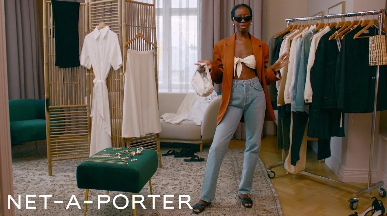 Captura de uno de los eventos «shoppertainment» de la tienda online de moda de lujo Net-a-porter