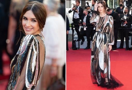 Paz Vega con un diseño de Elie Saab