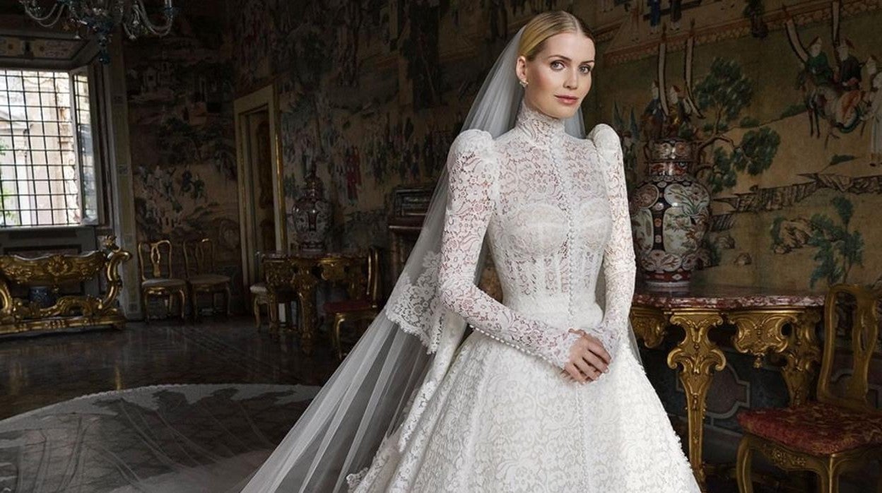 El vestido de novia de Dolce &amp; Gabbana de Lady Kitty Spencer