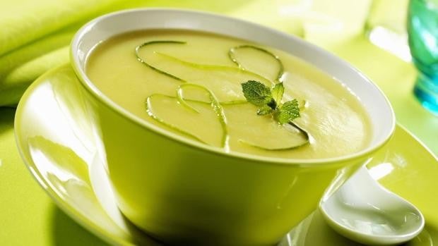 Crema fría de calabacín