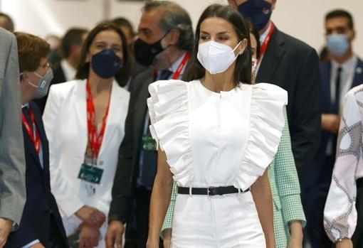 Doña Letizia, en la apertura de Fitur