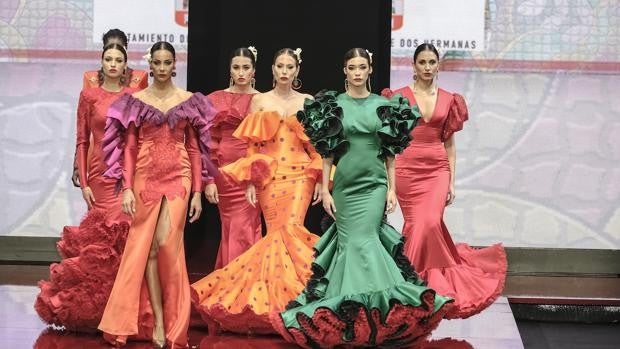 Pablo Lanzarote se estrena en la moda flamenca con un homenaje a las abuelas del siglo XX