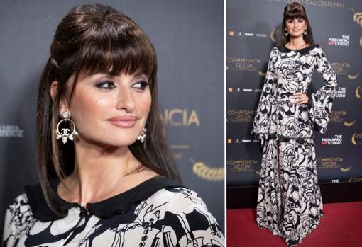 Penélope Cruz en el estreno de 'Competencia Oficial'