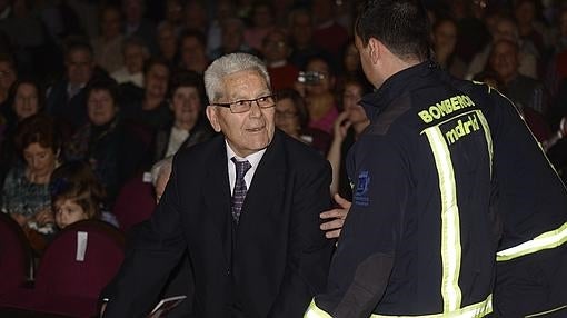 Dionisio Salán, antiguo bombero del Ayuntamiento de Madrid