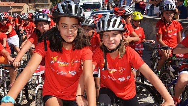 Participantes en la Vuelta a España Junior.