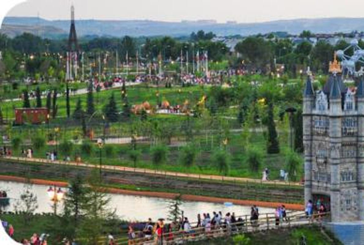 El Parque Europa es un lugar especial para ir con niños