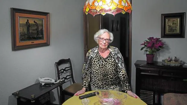Margarita Varillas intenta, a sus 90 años, estar lo más activa posible