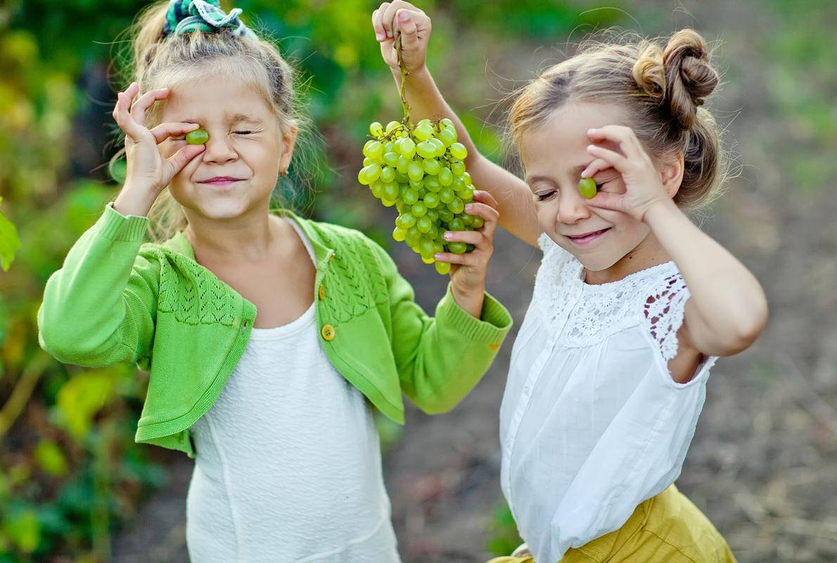 Los niños menores de cinco años no deben comer uvas enteras