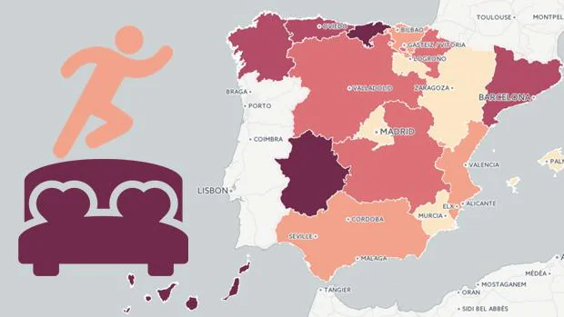 Averigua cuáles son las comunidades más fogosas y deportistas de España