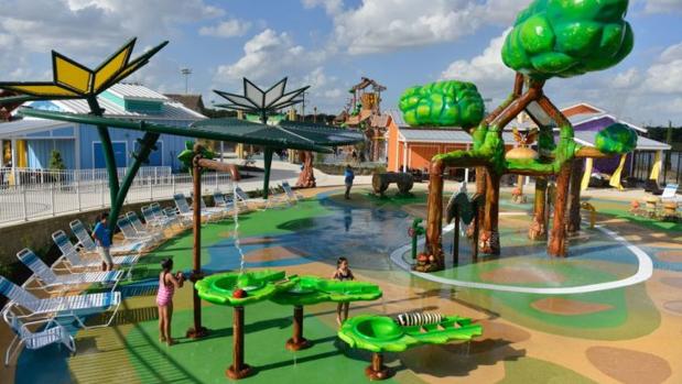 Un total de 25 instalaciones para niños y adultos que no encontrarán impedimentos para divertirse en el agua