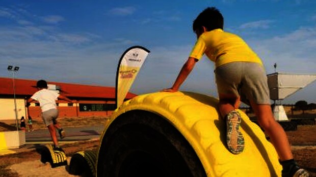 Nace el primer parque infantil sostenible realizado con neumáticos reciclados