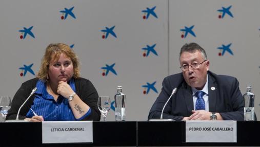 En la imagen, Leticia Cardenal, presidenta de Ceapa, y Pedro José Caballero, presidente de Concapa