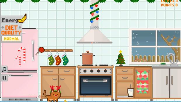 Un videojuego ambientado en Navidad enseña cómo comer de forma equilibrada