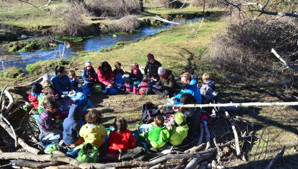 Así es un día en la primera bosque escuela de Madrid