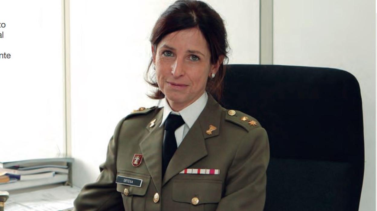 La coronel Patricia Ortega García