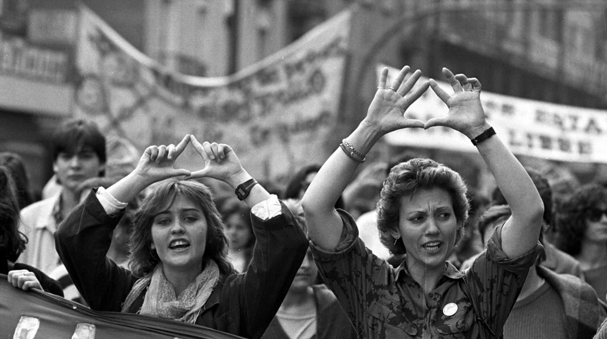Manifestación del 8 de marzo de 1987