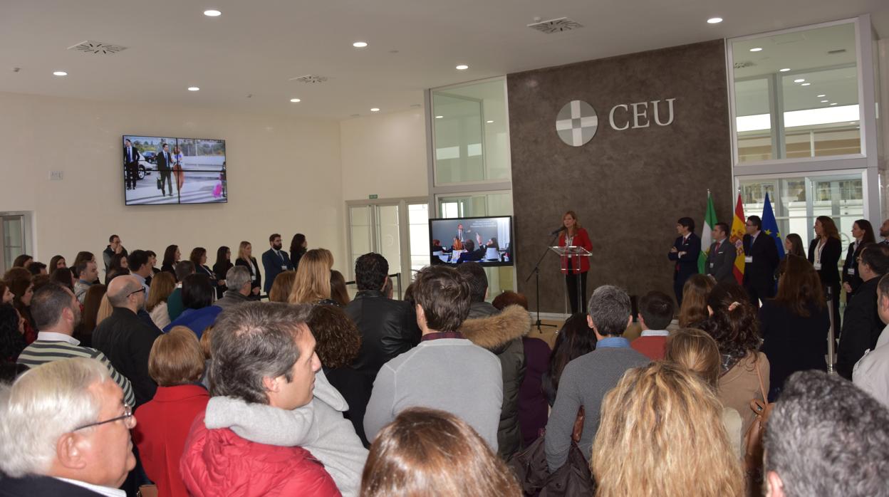 Acto de Open Day en 2018