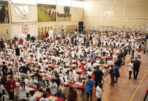 Más de 600 niños participan en el Torneo de Ajedrez Open Chess Entreolivos-Tabladilla