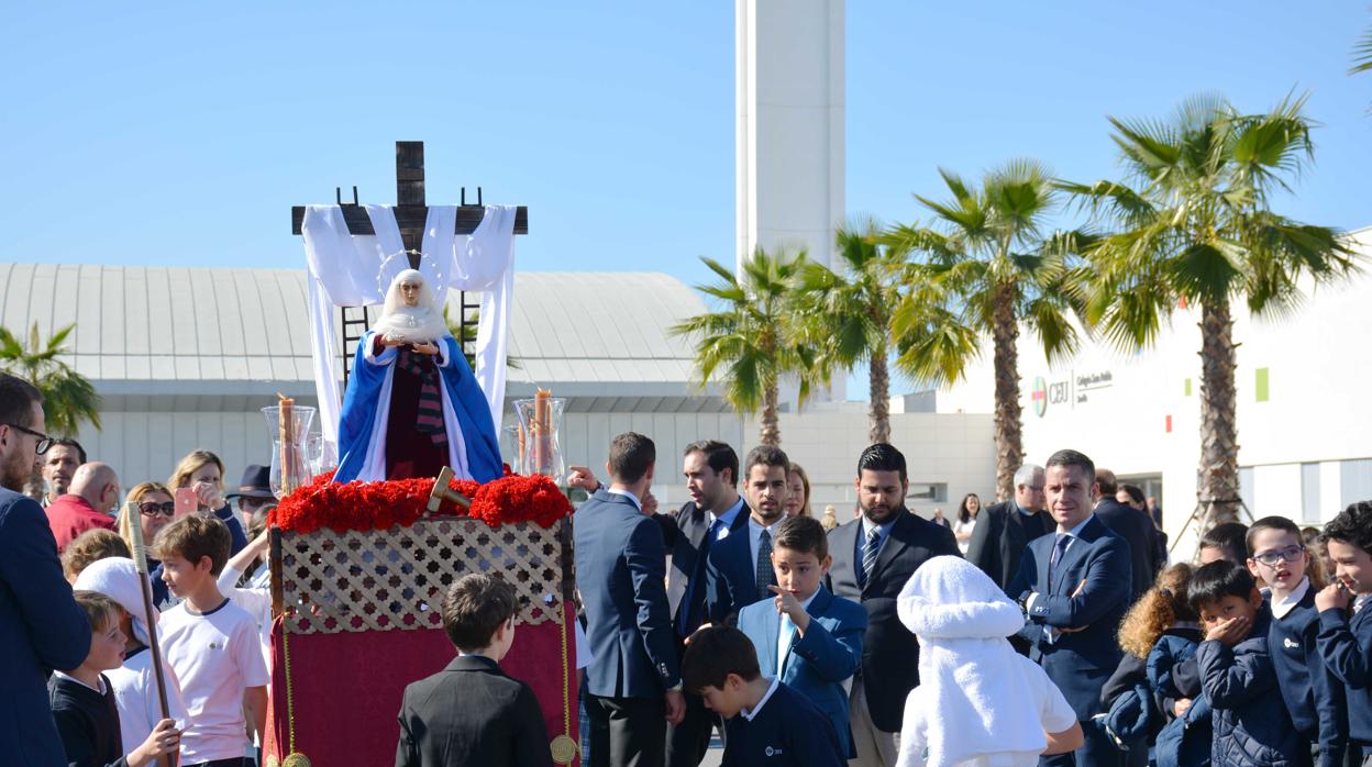 El Colegio CEU San Pablo Sevilla vive la Semana Santa