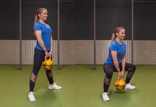 Movimientos del Sumo Squat