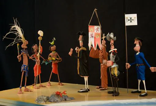 Muñecos de plastilina para aprender los grandes hitos de la historia