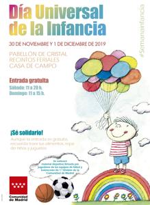 Madrid celebra el Día Universal de la Infancia con un fin de semana solidario de actividades para familias